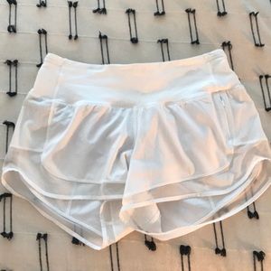 Over and above lululemon shorts